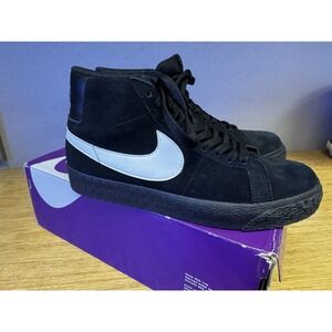 Nike Sb High Top Black On Black Size With Box 6M/7.5W Worn 1x Mint SB9